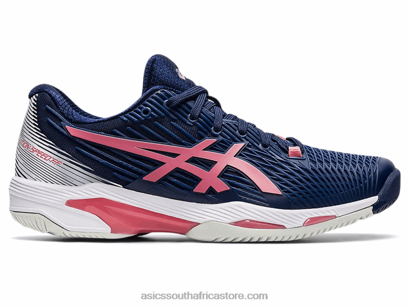 Women Asics Solution Speed FF 2 LH4X03654 Peacoat/Smokey Rose