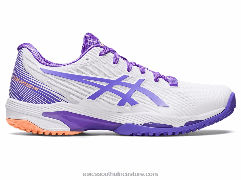 Women Asics Solution Speed FF 2 Oc LH4X02567 White/Amethyst