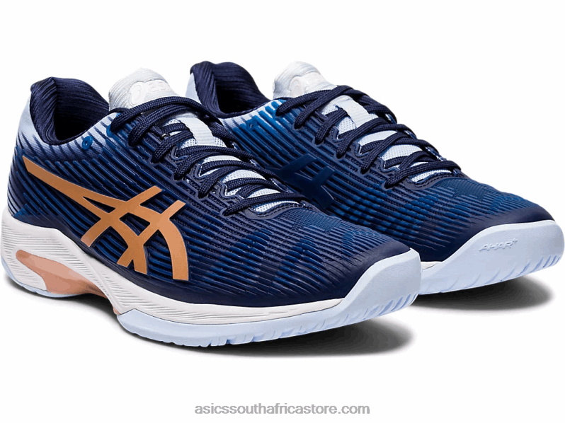 Women Asics Solution Speed FF LH4X04188 Peacoat/Rose Gold