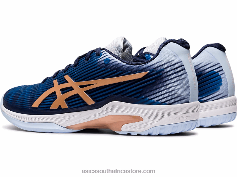 Women Asics Solution Speed FF LH4X04188 Peacoat/Rose Gold
