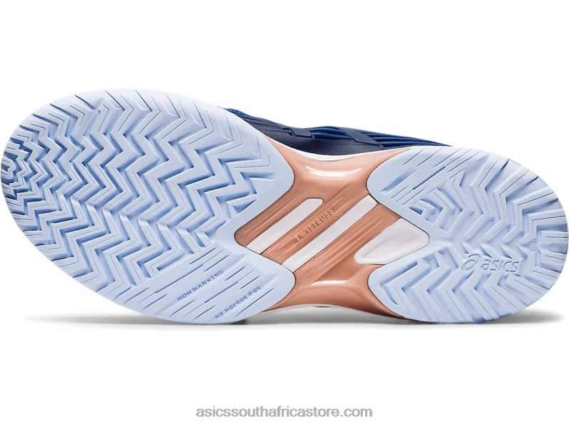 Women Asics Solution Speed FF LH4X04188 Peacoat/Rose Gold