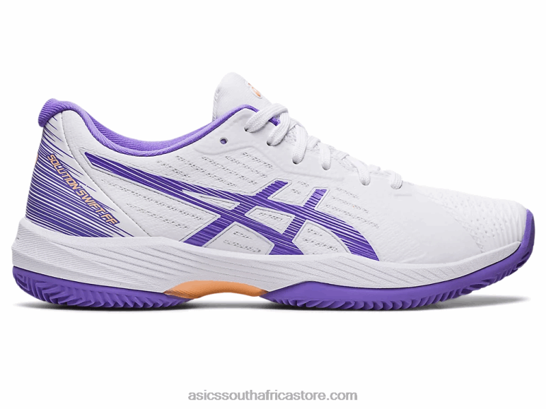 Women Asics Solution Swift FF Clay LH4X02569 White/Amethyst
