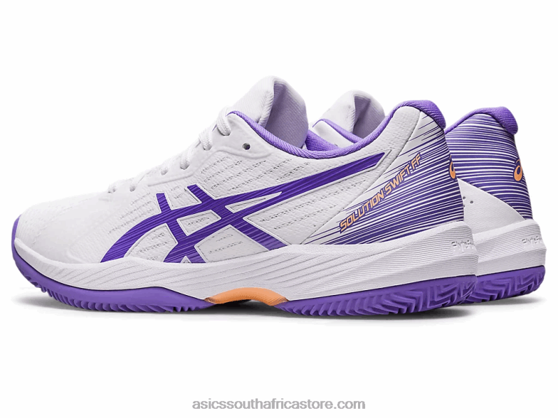 Women Asics Solution Swift FF Clay LH4X02569 White/Amethyst