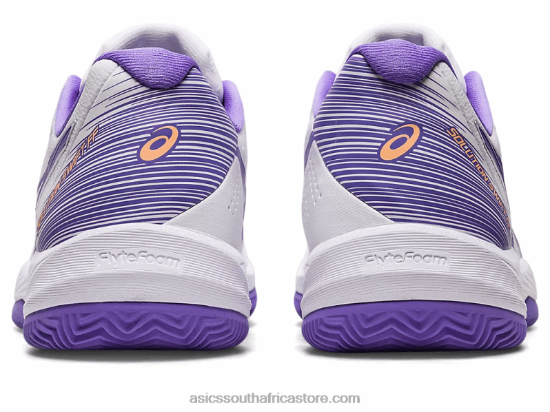Women Asics Solution Swift FF Clay LH4X02569 White/Amethyst
