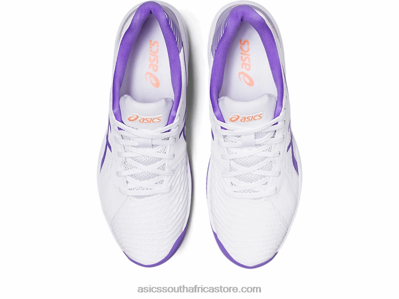 Women Asics Solution Swift FF Clay LH4X02569 White/Amethyst