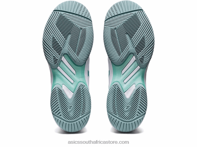 Women Asics Solution Swift FF LH4X03022 White/Smoke Blue