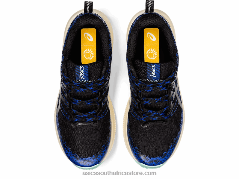 Women Asics Fuji Lite 2 LH4X03898 Black/Pure Silver