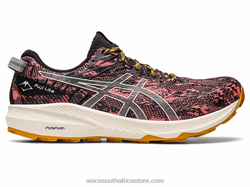 Women Asics Fuji Lite 3 LH4X02629 Papaya/Light Sage
