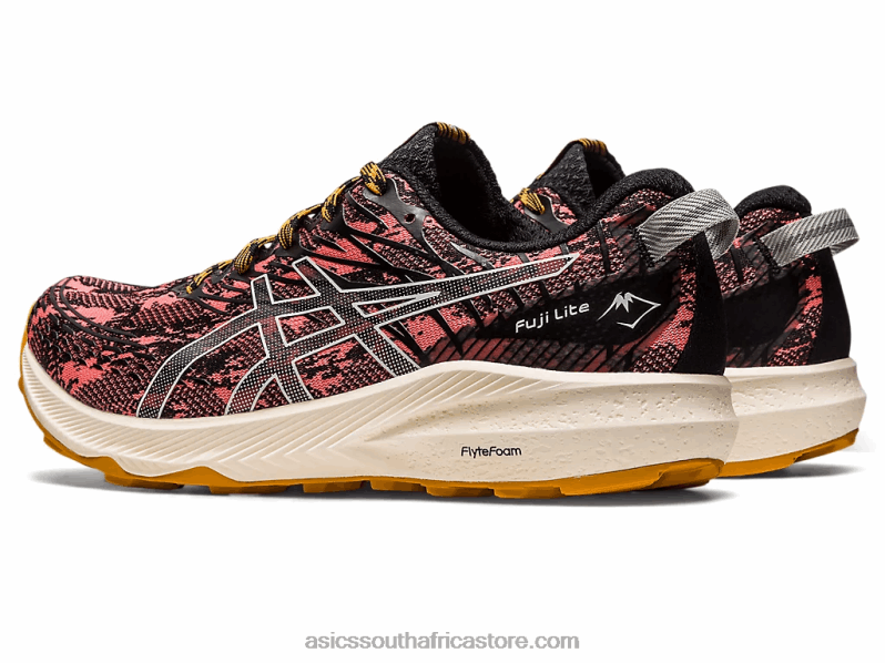 Women Asics Fuji Lite 3 LH4X02629 Papaya/Light Sage