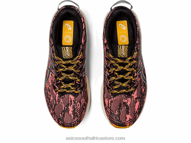 Women Asics Fuji Lite 3 LH4X02629 Papaya/Light Sage