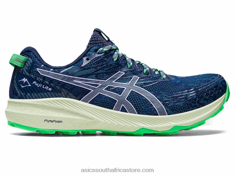 Women Asics Fuji Lite 3 LH4X02639 Ink Teal/Digital Violet