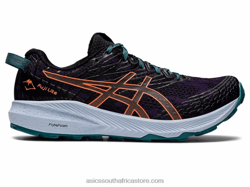 Women Asics Fuji Lite 3 LH4X02697 Night Shade/Nova Orange