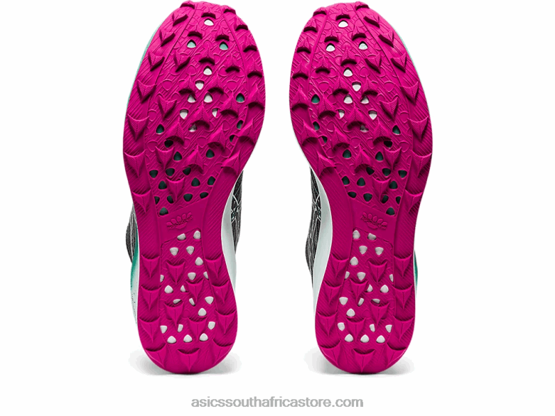 Women Asics Fujispeed LH4X03102 Black/Soothing Sea