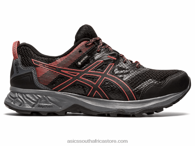 Women Asics Gel-Sonoma 5 G-Tx LH4X04007 Black/Dried Rose