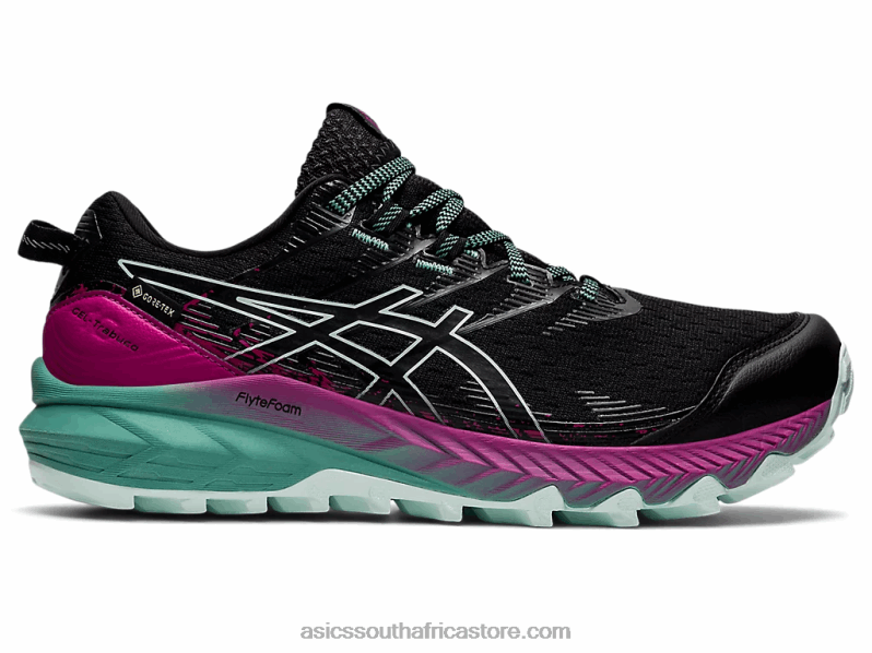 Women Asics Gel-Trabuco 10 Gtx LH4X03114 Black/Soothing Sea