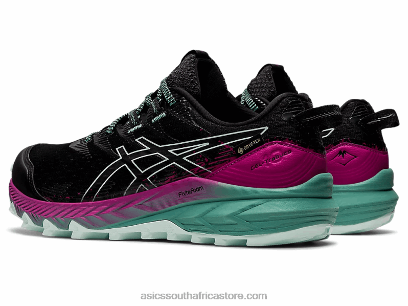 Women Asics Gel-Trabuco 10 Gtx LH4X03114 Black/Soothing Sea