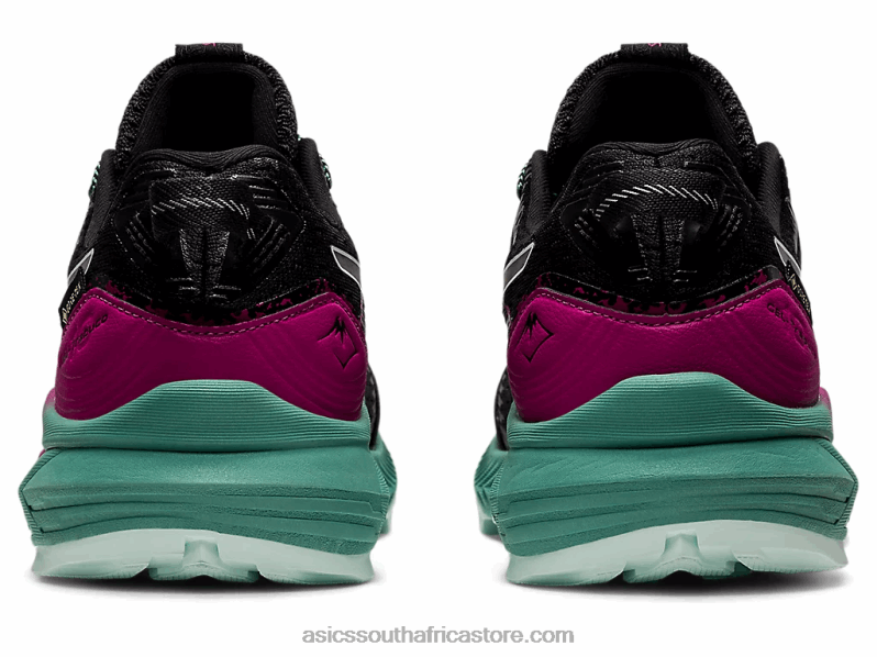 Women Asics Gel-Trabuco 10 Gtx LH4X03114 Black/Soothing Sea