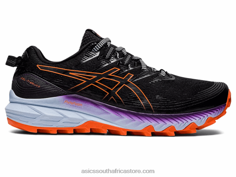 Women Asics Gel-Trabuco 10 LH4X02880 Black/Nova Orange
