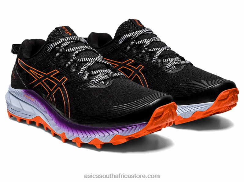 Women Asics Gel-Trabuco 10 LH4X02880 Black/Nova Orange