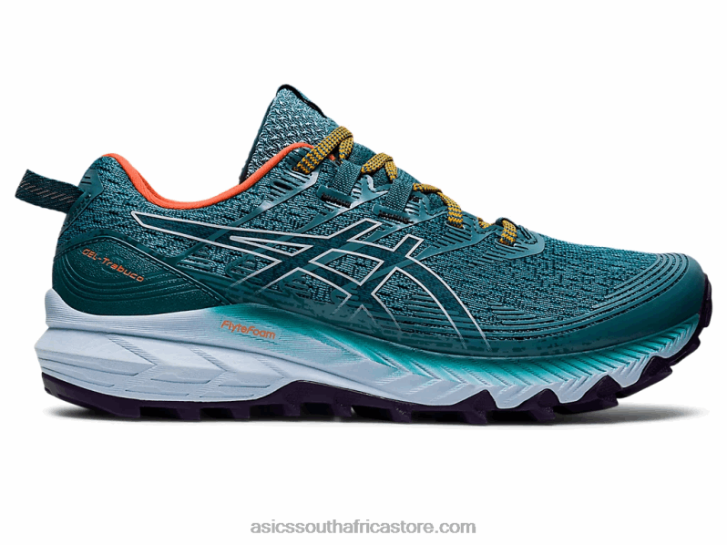 Women Asics Gel-Trabuco 10 LH4X02881 Misty Pine/Soft Sky