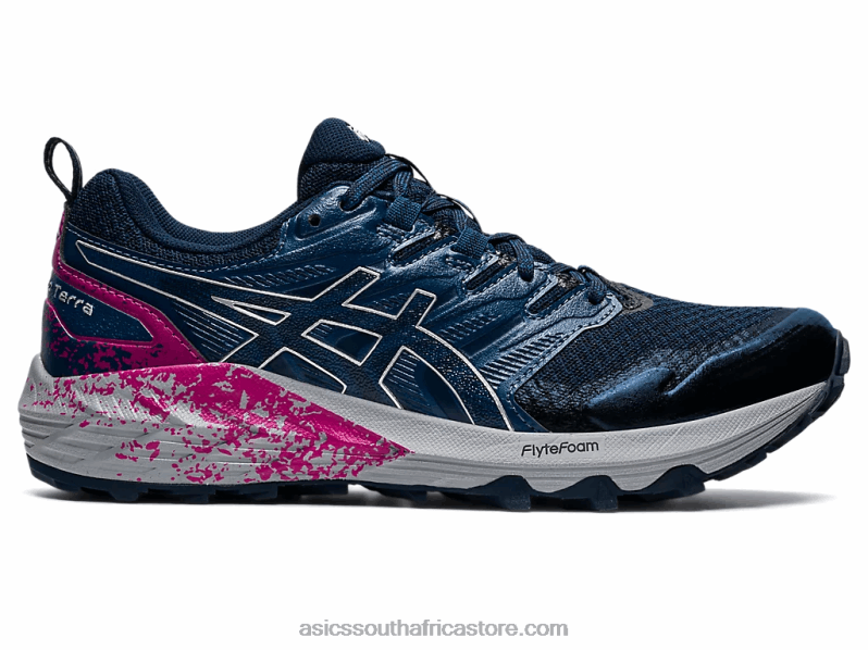 Women Asics Gel-Trabuco Terra LH4X03570 French Blue/Pure Silver