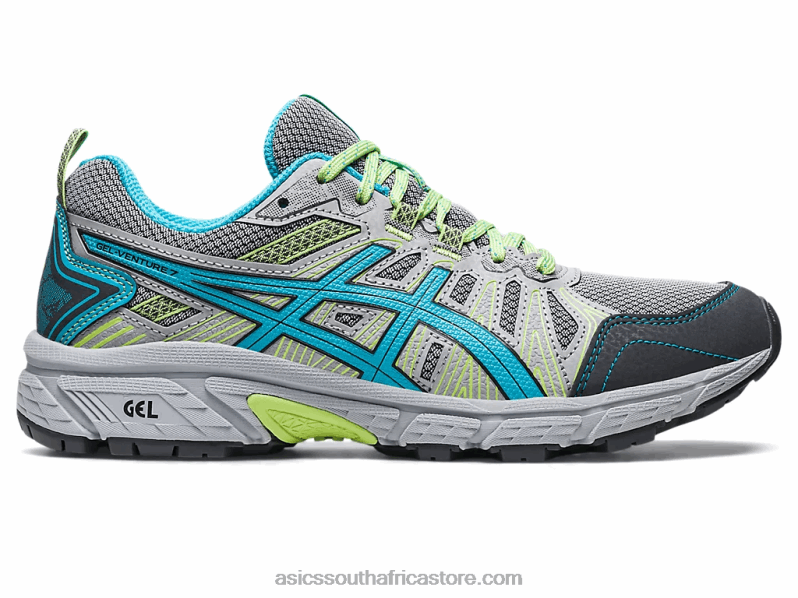 Women Asics Gel-Venture 7 LH4X02711 Piedmont Grey/Aquarium