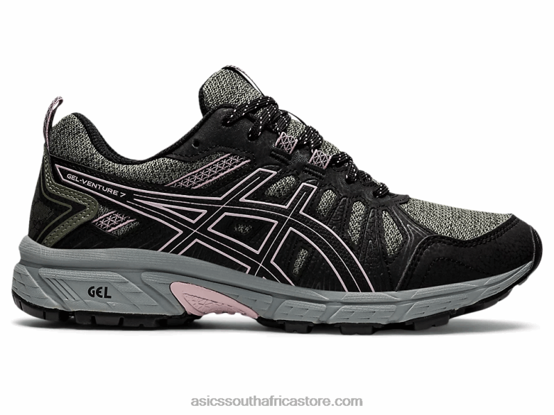 Women Asics Gel-Venture 7 LH4X04118 Lichen Green/Watershed Rose