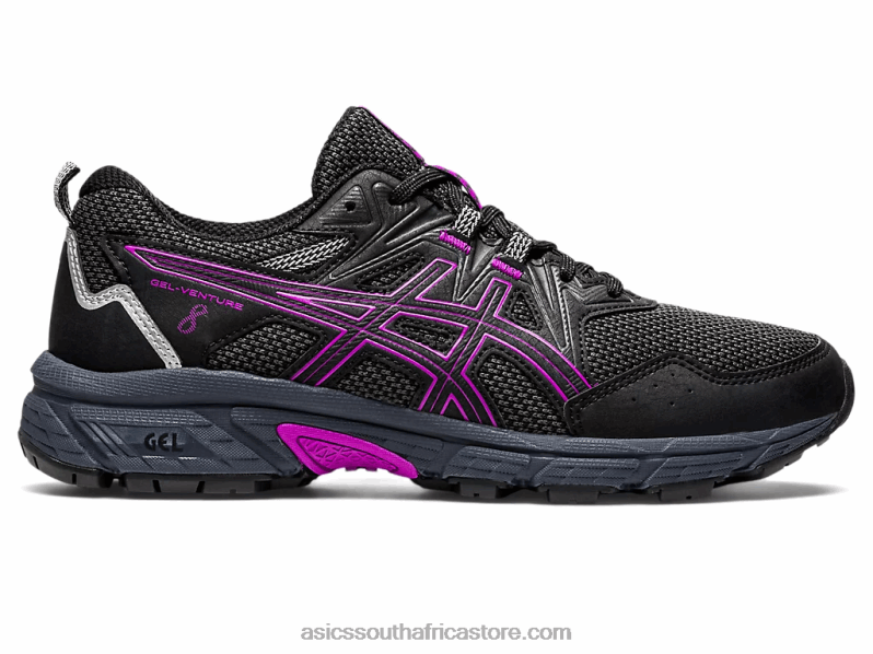 Women Asics Gel-Venture 8 LH4X02710 Black/Orchid