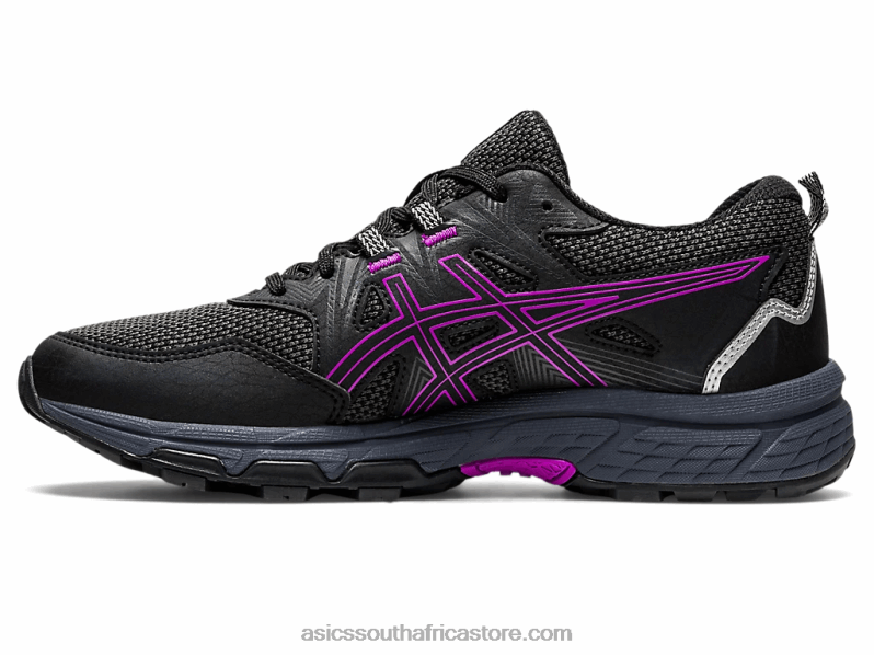 Women Asics Gel-Venture 8 LH4X02710 Black/Orchid