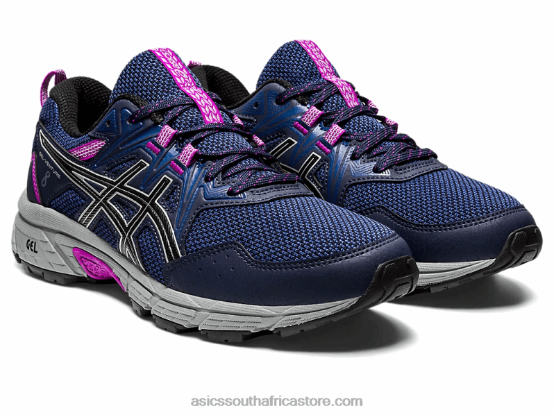 Women Asics Gel-Venture 8 LH4X02981 Midnight/Pure Silver