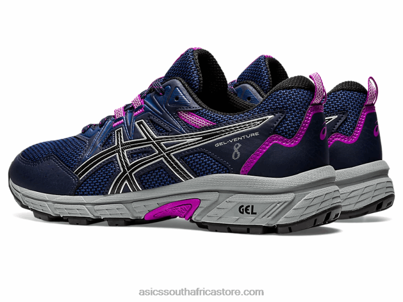 Women Asics Gel-Venture 8 LH4X02981 Midnight/Pure Silver