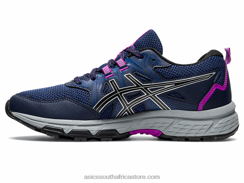 Women Asics Gel-Venture 8 LH4X02981 Midnight/Pure Silver