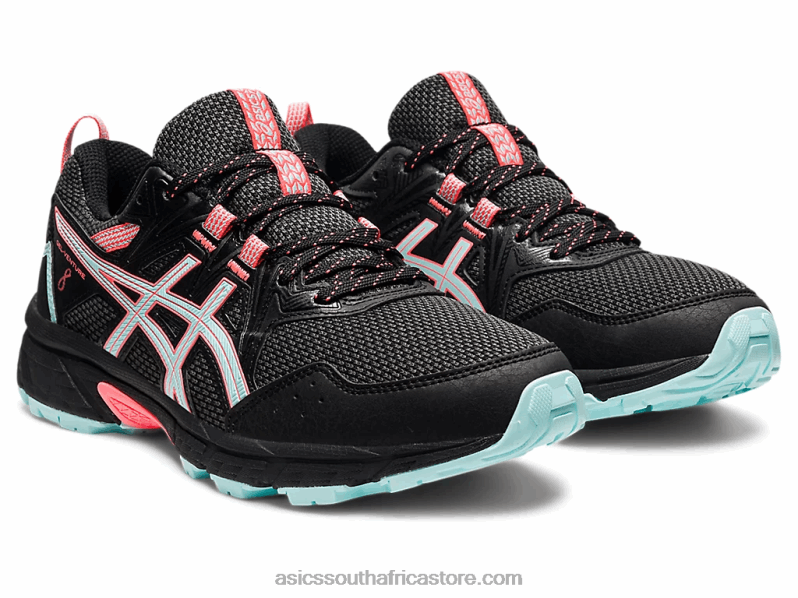 Women Asics Gel-Venture 8 LH4X03610 Black/Clear Blue
