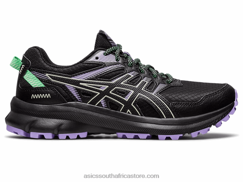 Women Asics Trail Scout 2 LH4X02421 Black/Whisper Green