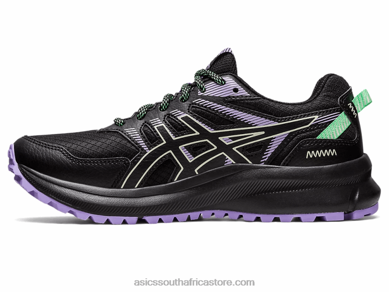 Women Asics Trail Scout 2 LH4X02421 Black/Whisper Green