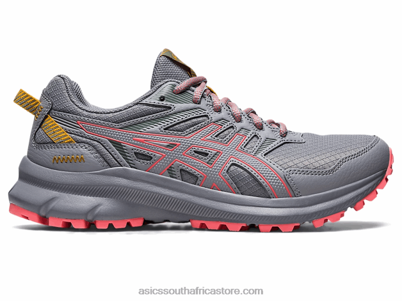 Women Asics Trail Scout 2 LH4X02471 Sheet Rock/Papaya