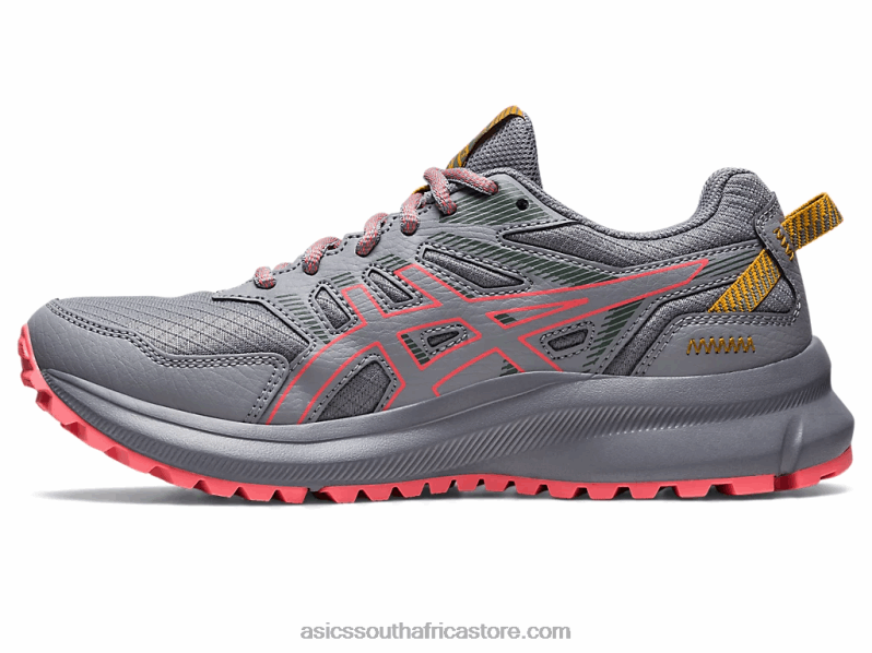 Women Asics Trail Scout 2 LH4X02471 Sheet Rock/Papaya
