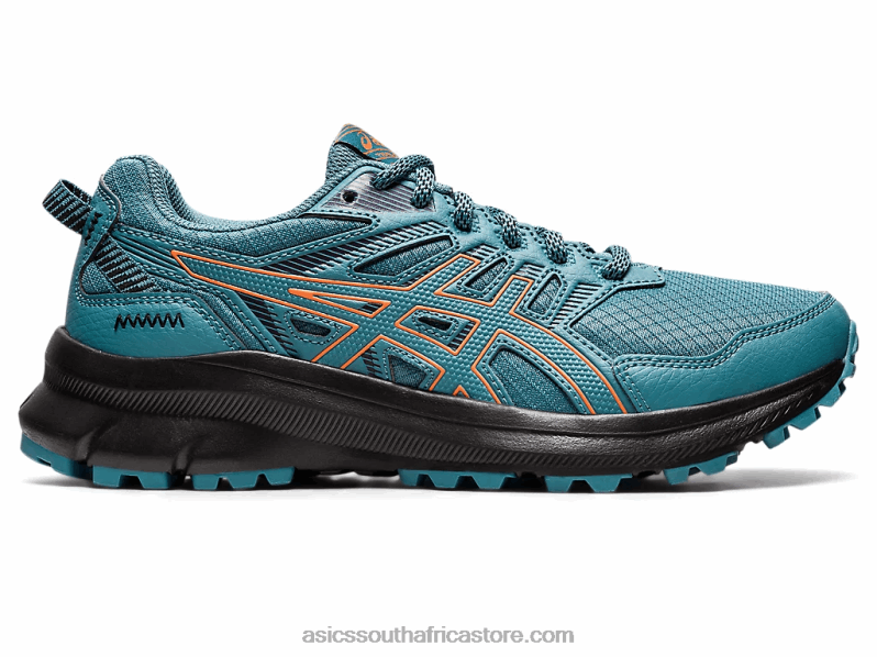 Women Asics Trail Scout 2 LH4X03110 Misty Pine/Nova Orange