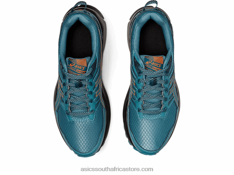 Women Asics Trail Scout 2 LH4X03110 Misty Pine/Nova Orange