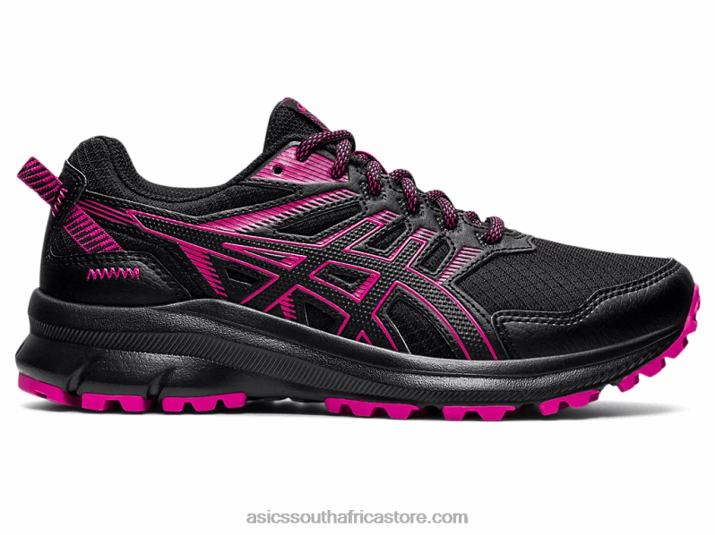 Women Asics Trail Scout 2 LH4X03897 Black/Fuchsia Red