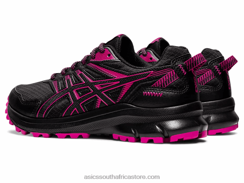 Women Asics Trail Scout 2 LH4X03897 Black/Fuchsia Red