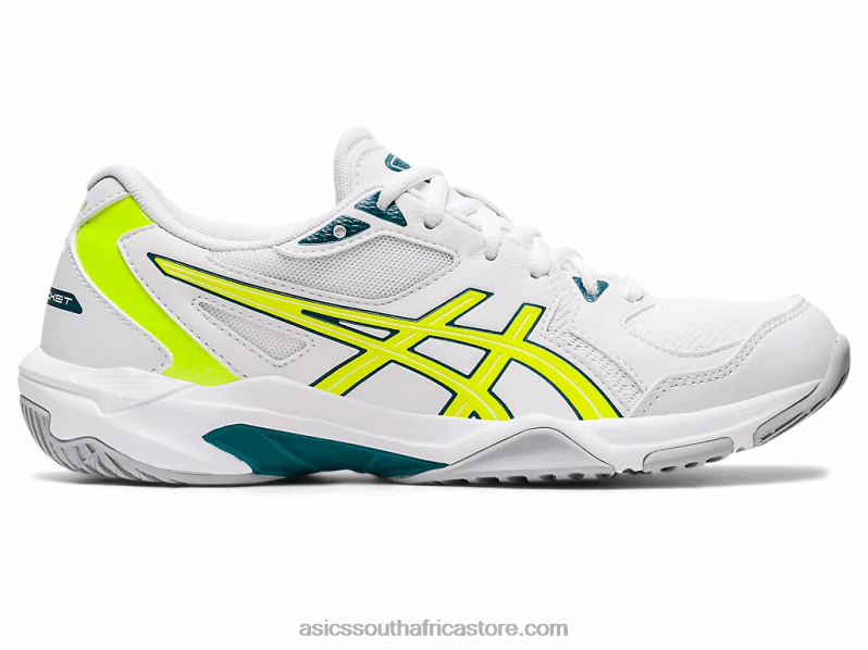 Women Asics Gel-Rocket 10 LH4X02808 White/Safety Yellow