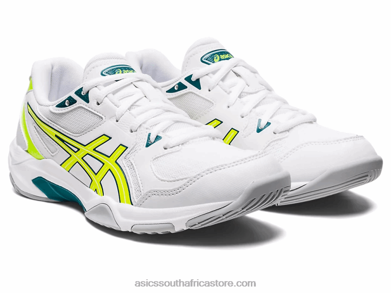 Women Asics Gel-Rocket 10 LH4X02808 White/Safety Yellow