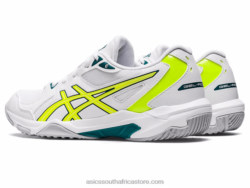 Women Asics Gel-Rocket 10 LH4X02808 White/Safety Yellow