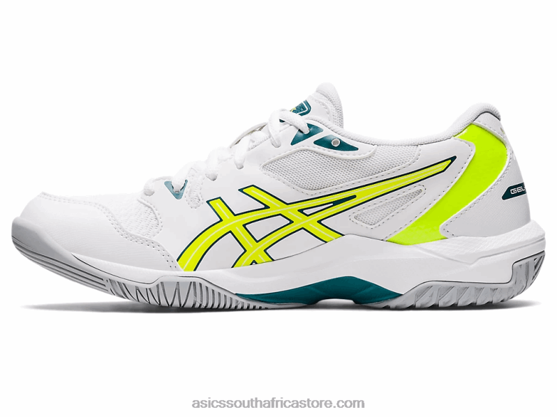 Women Asics Gel-Rocket 10 LH4X02808 White/Safety Yellow