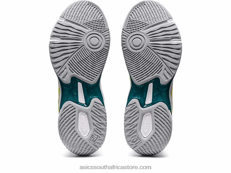 Women Asics Gel-Rocket 10 LH4X02808 White/Safety Yellow