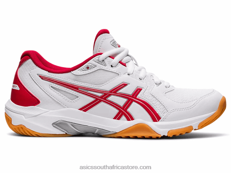Women Asics Gel-Rocket 10 LH4X03945 White/Classic Red