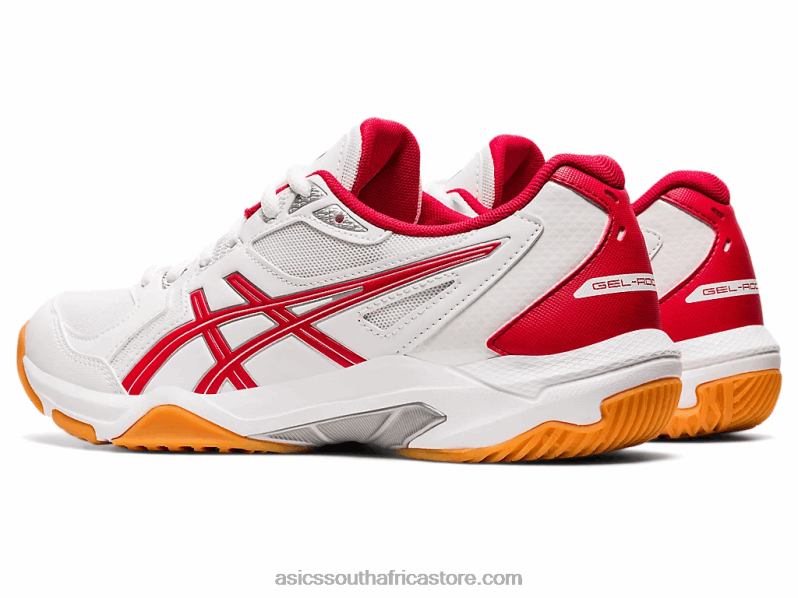 Women Asics Gel-Rocket 10 LH4X03945 White/Classic Red