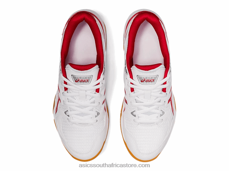 Women Asics Gel-Rocket 10 LH4X03945 White/Classic Red
