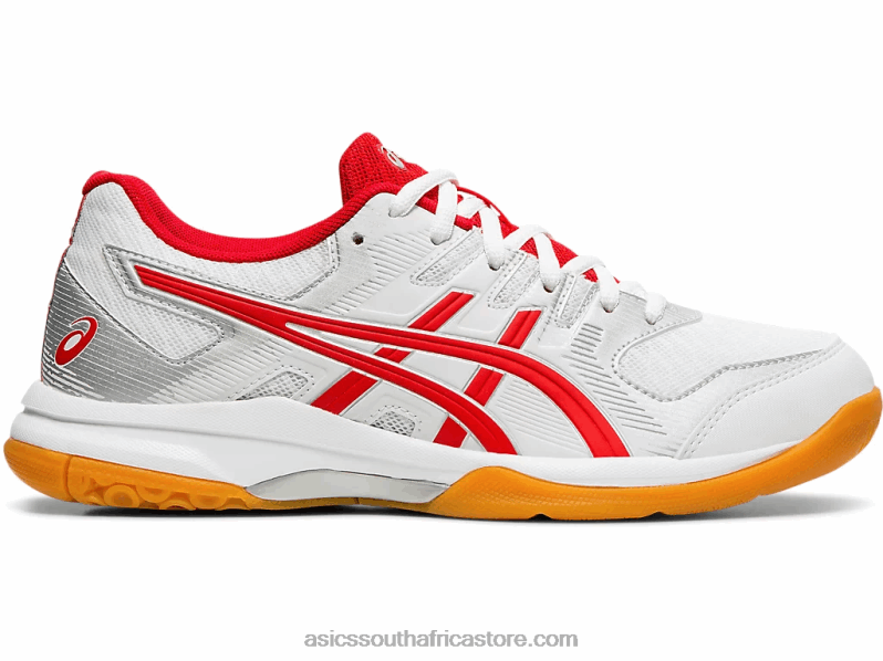 Women Asics Gel-Rocket 9 LH4X04202 White/Classic Red